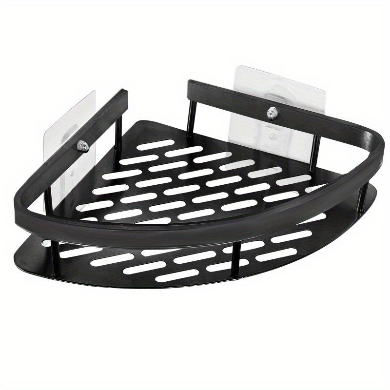 Полка для ванной комнаты, полка для шампуня из алюминиевого сплава, органайзер для хранения косметики, полка для душа, аксессуары для ванной комнаты, настенная угловая полка без сверления