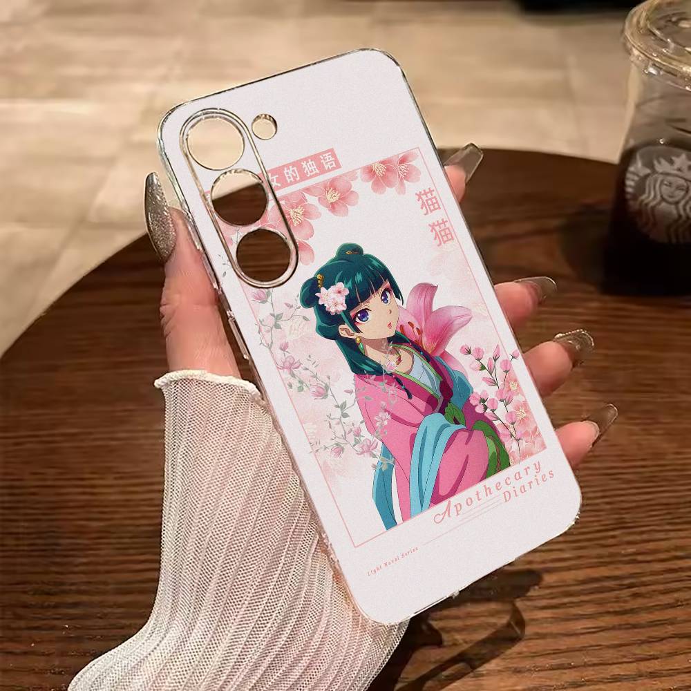 T-The Apothecary Diaries-Popular anime Clear Phone Case for Samsung Galaxy A71, A70, A52, A51, A40, A30