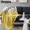 Nordic Ins Style Knitting Thread Blanket Simple Bed Tail Blanket Single Double Sofa Blanket Multi-Purpose