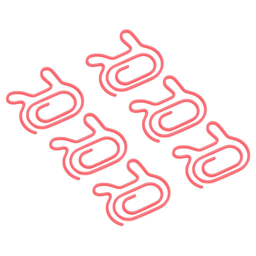 100 шт. Скрепки для бумаги с повышенной устойчивостью к скольжению, предотвращение ржавчины, процесс покрытия, изысканная офисная бумага 