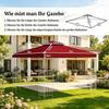 Stylish Replacement Gazebo Top Cover, Replacement Roof, Outdoor Replacement Gazebo Top Cover (Only Replacement Gazebo Top Cover)