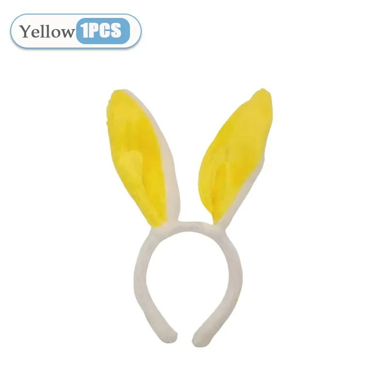 1-15PCS Cute Rabbit Ear Headbands Cute Plush Bunny Ears Hairband Easter Decorat Costume Party Cosplay Hair Hoop Hair Accessories