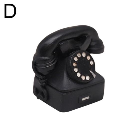 Винтажная Статуя Радио Пианино Камера Смола Модель Ремесло Украшение Бар Домашний Декор