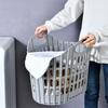 Складная настенная корзина для хранения большой вместимости для белья, складной органайзер для грязной одежды, прочный с ручкой для дома