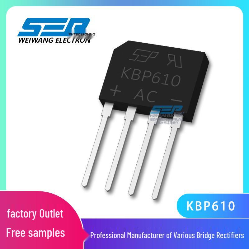 SEP Brand KBP610 6A 1000V Rectifier Bridge Stack