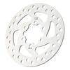 Electric Scooter Disc Brake 6 Holes Stainless Steel with 6 Screws Scooter Disc Brake Rotor for Replacement