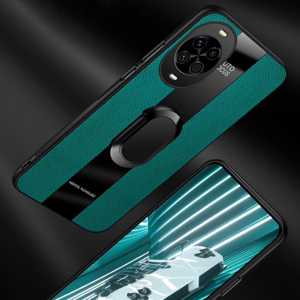 Чехол для Huawei Nova 14 Pro, деловой, с эллиптической подставкой, всесторонний, ударопрочный, кожаный, мягкий силикон, модный, для задней крышки Huawei Nova14 Pro