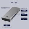 Док-станция M.2 Два протокола TypeC PD100W USB3.2 10 Гбит/с HDMIсовместимый 2.0
