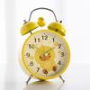 Мультяшный Звонящий Будильник Студенческий Просыпающийся Будильник с Мощным Будильником для Детей Мальчика и Девочки Прикроватные Часы