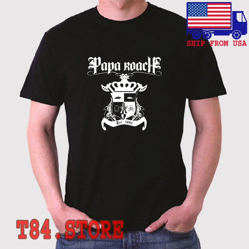 Papa Roach Men's Black Size S-5XL