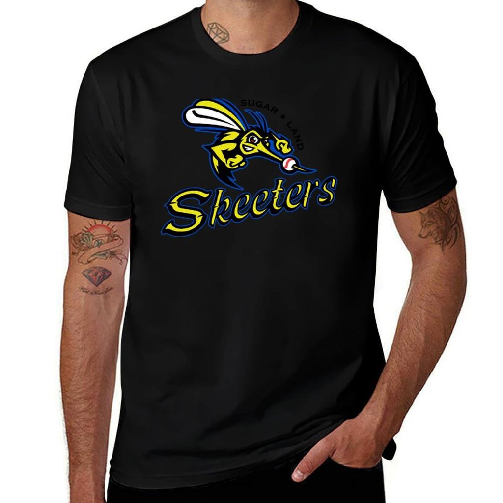 Sugar Land Skeeters logo TShirt Plus Size Lightweight Tee Shirt