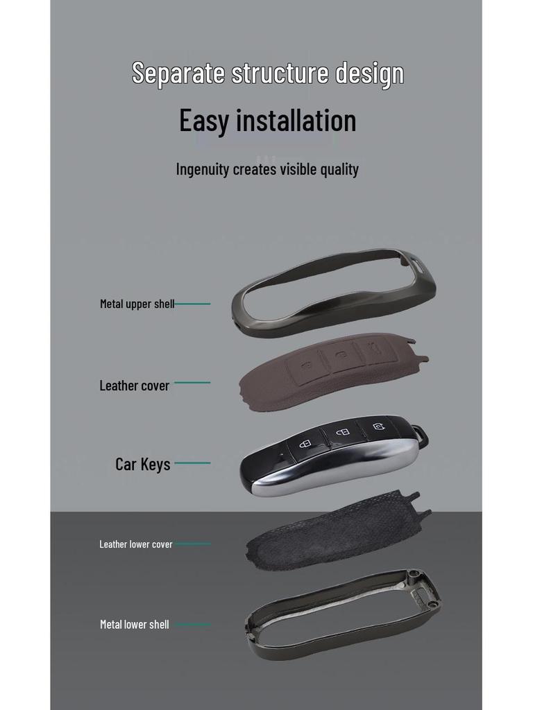 Чехол для ключа Dongfeng Fengxing T5Evo Crazy Speed Edition 2023 и сумка для ключа Yacht Thunder