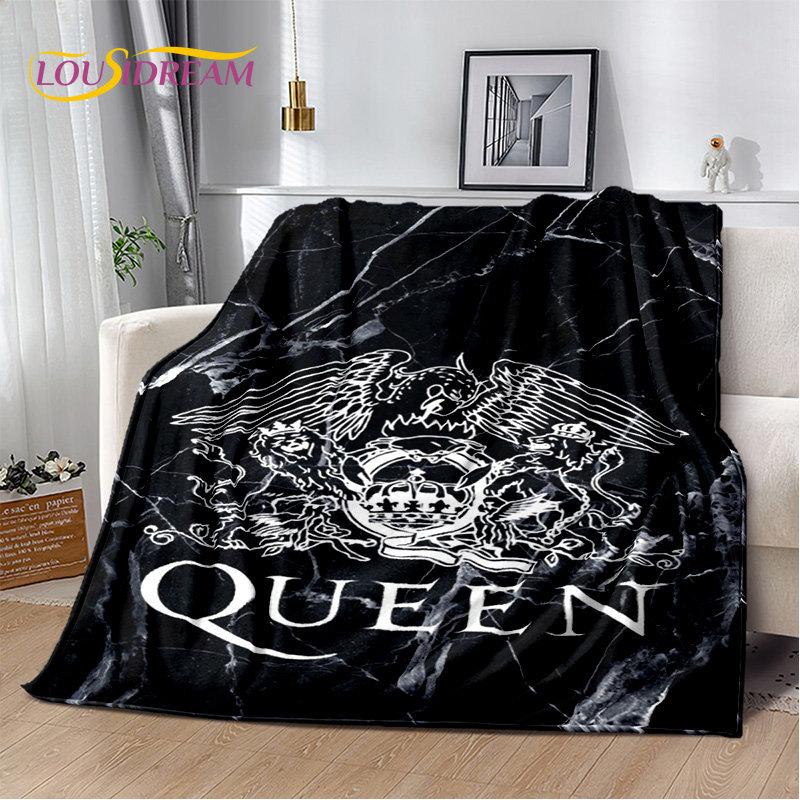 Фредди Меркьюри Queen-Рок-группа Мягкое Плюшевое Одеяло, Фланелевое Одеяло Плед для Гостиной Спальни Кровати Дивана Покрытие для Пикника