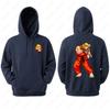 Мужская толстовка Street Fighter с принтом из аниме-игры, повседневная толстовка с длинным рукавом, двусторонняя уличная одежда для осени, одежда для мужчин