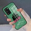 Чехол для телефона Green Day Для Samsung S26 S25 Plus S20 S20 Plus S22 Ultra S23 FE S21 Plus S21 Ultra Стеклянная крышка