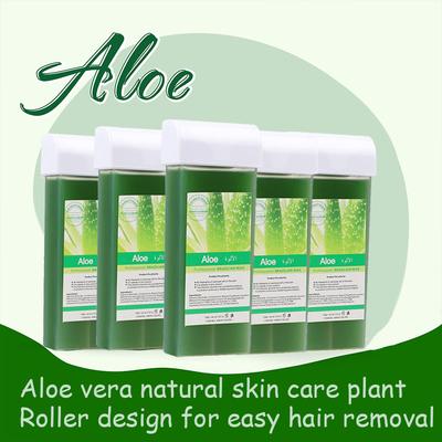 Безболезненный картридж с воском ролл-он для удаления волос Алоэ Вера Депиляционный воск Нагреватели для воска Бикини и тело Удаление волос