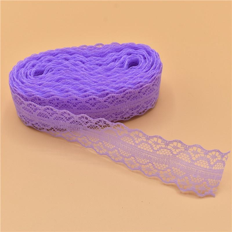 10 Yards Lace Ribbon Tape Trim Fabric DIY Embroidered Net Lace for Sewing Decoration Lace Fabric