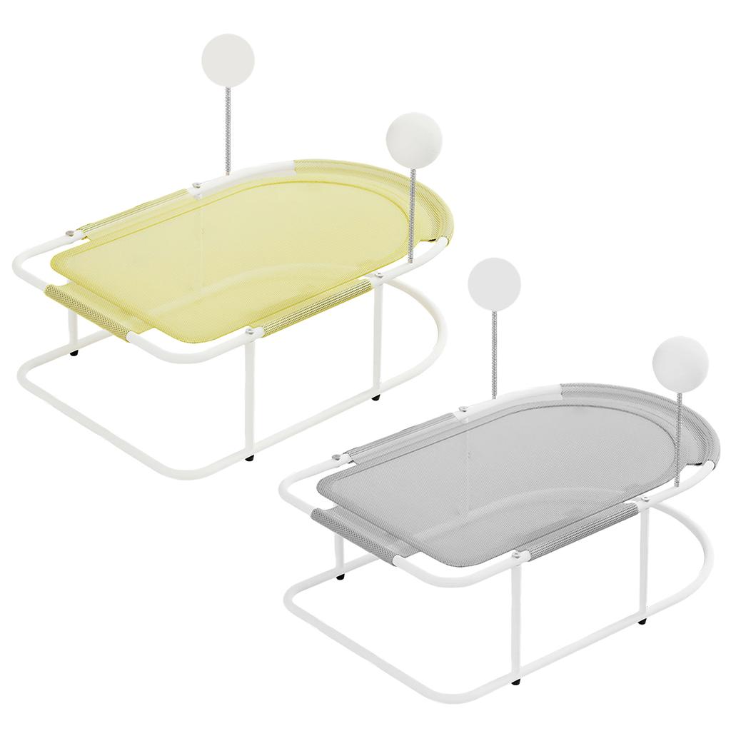 Free-Standing Elevated Cat Bed with Removable Washable Mesh Fits Up To 10kg Elevated Cat Hammock Bed for Cats and Small Dogs