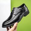Fashion Dress Shoes Man Cowhide Black Office Social Shoe for Men Official Cheap Clearance Liquidation Leather Casual Elegant and Classic