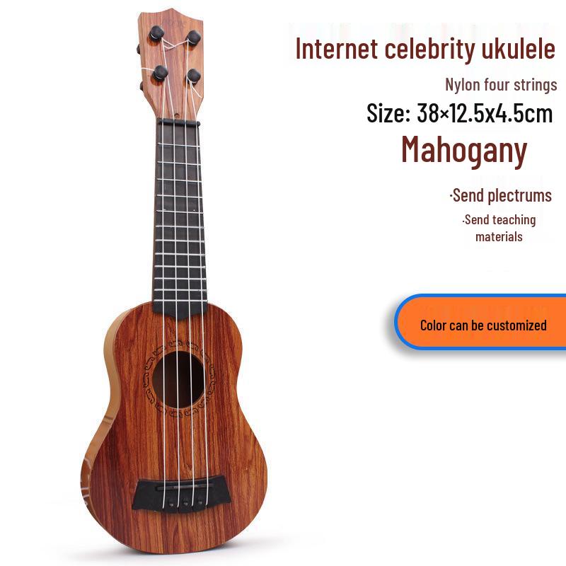 Детская музыкальная игрушка Укулеле: Играбельный инструмент для начинающих для мальчиков и девочек