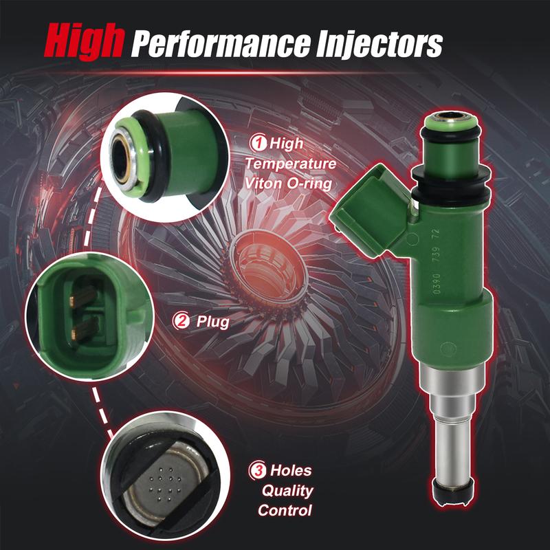 5VK-13761-00-00 Fuel Injector For Yamaha Raptor 700 YFM700 2006 2007 2008 2009 2010 2011 2012 2013 2014 2015 2016 5VK137610000