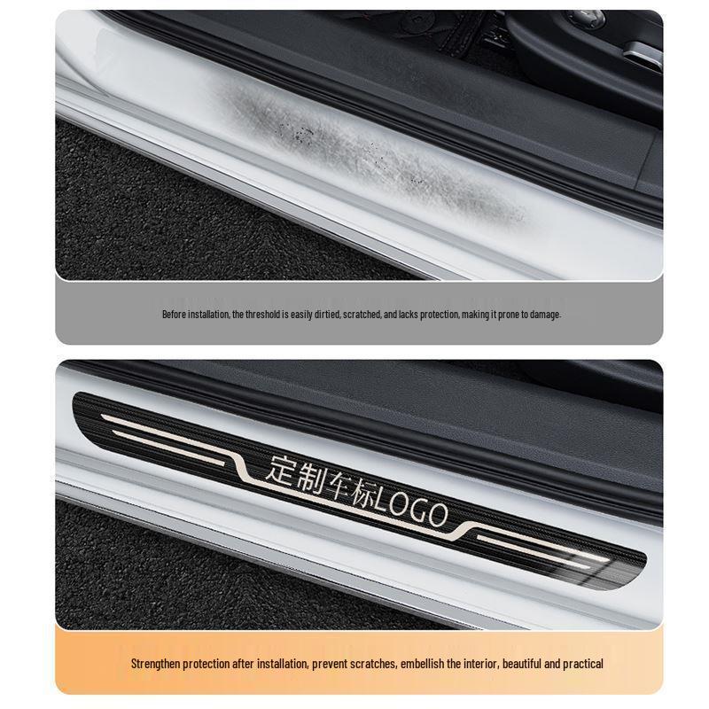 Защитные накладки на пороги для Toyota Levin, Camry, Corolla, Avalon