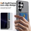 Подходит для Samsung S25 Ultra Прозрачный ПК Чехол для мобильного телефона S24 Набор Пиво Флип-держатель для карт S23 Противоударный защитный чехол