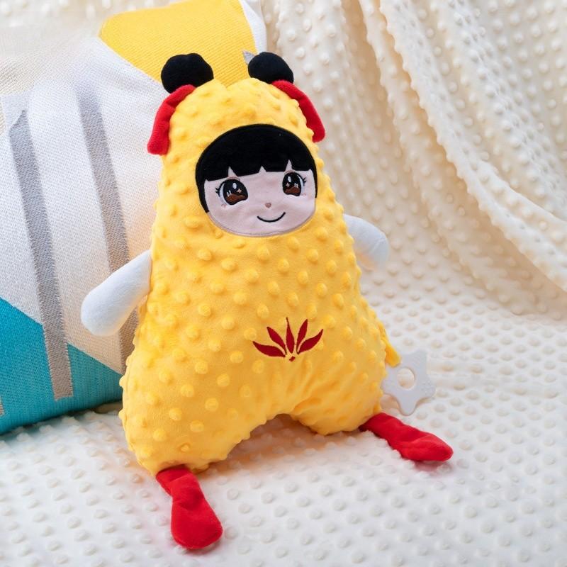 Soft Cotton Baby Sleep Doll With Cute Animal Design For Newborn Bedtime