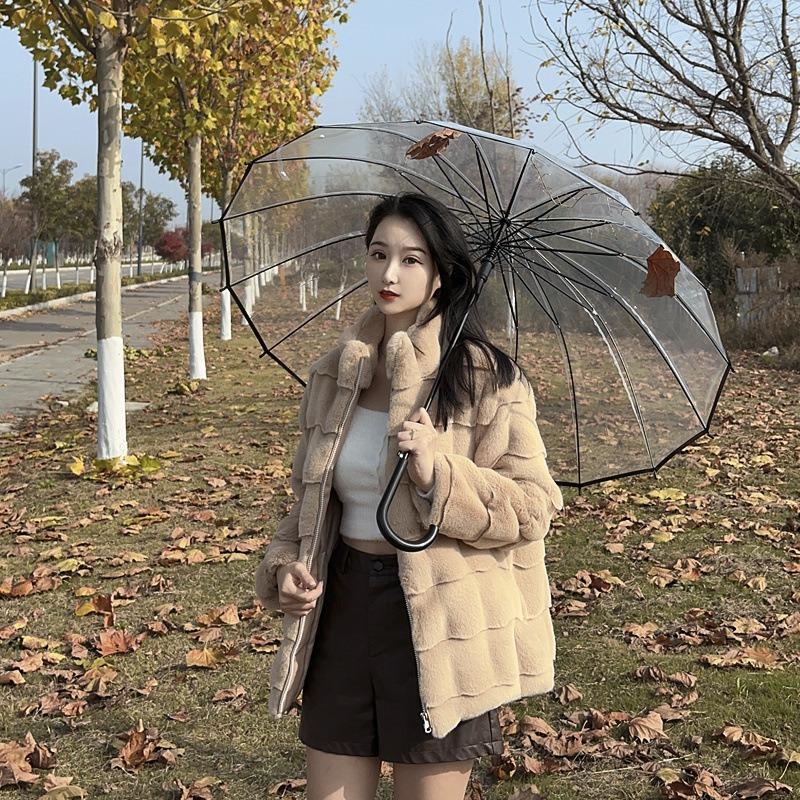 Новые осенне-зимние модели с имитацией хлопка, искусственным мехом, имитацией датской норки, имитацией меха норки, верхняя одежда, осенне-зимние модели