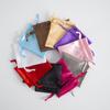 Imitation Satin Colored Drawstring Bag Drawstring Pocket Jewelry Storage Bag Gift Pouch