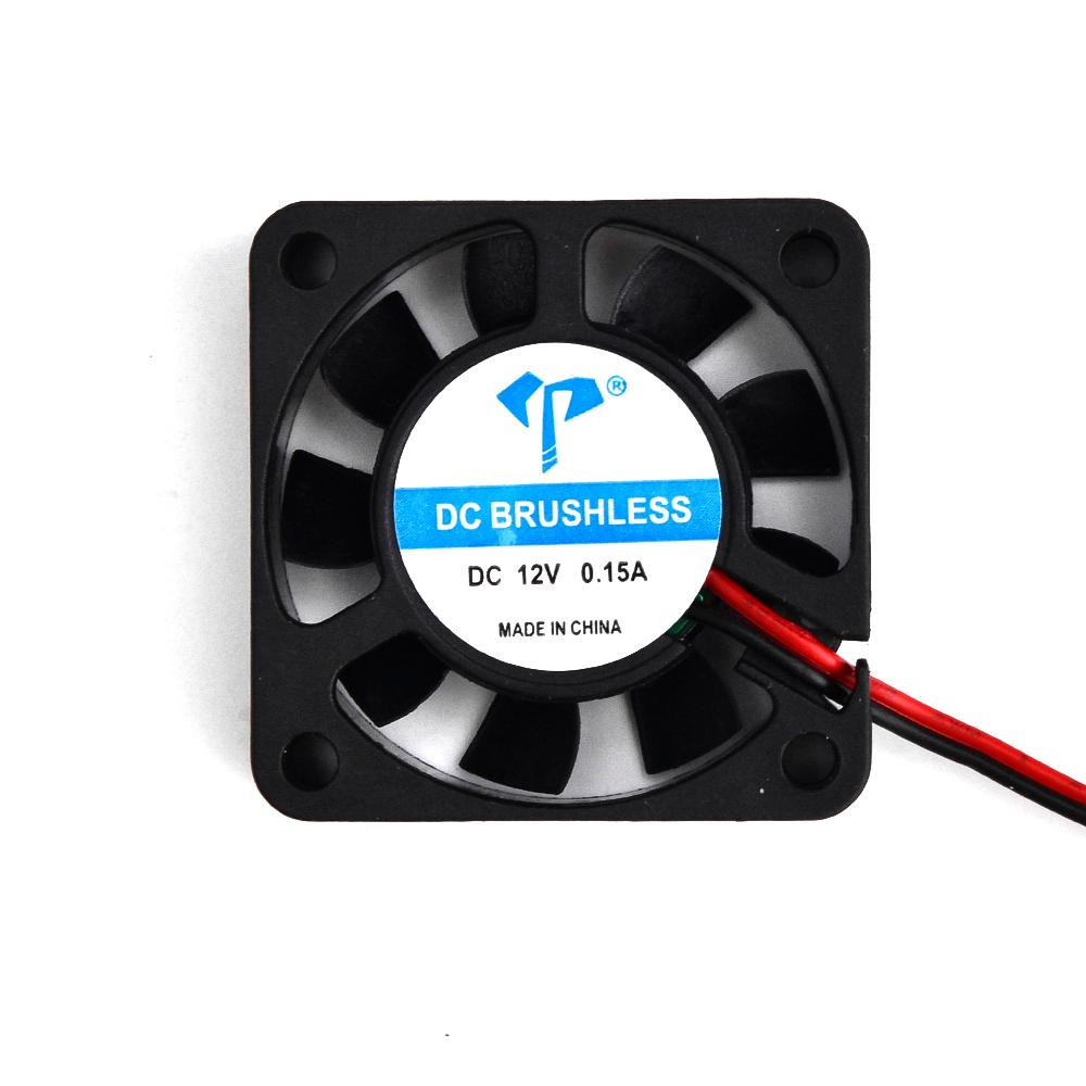 DC4010 40mm Quiet Cooling Fan Silent Variable Speed Control by 5V to 12V Input Cooling Turbo Fan For Laptop Cooling Pads