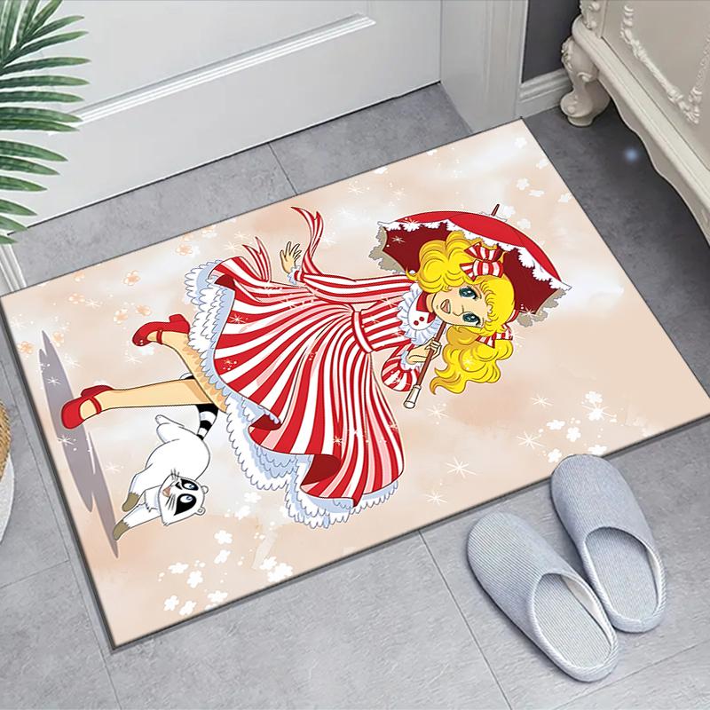 1pc Candy Candy2 Design Area Rug - Non-Slip, Soft & Cozy Floor Mat for Living Room, Bedroom, Office - Indoor/Outdoor Decorative Carpet