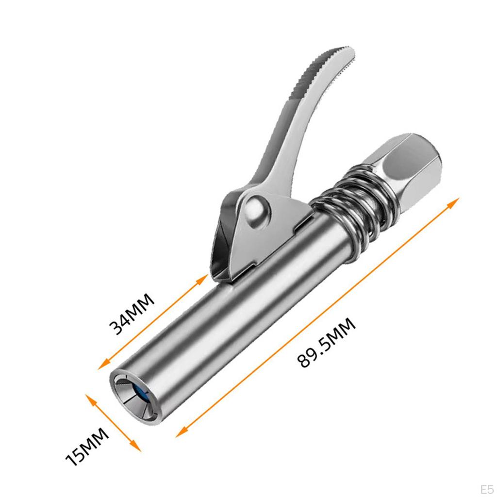 Grease Coupler Nozzle Easy To Use Flexible Quick Release Hand Tool for Workshop Equipment