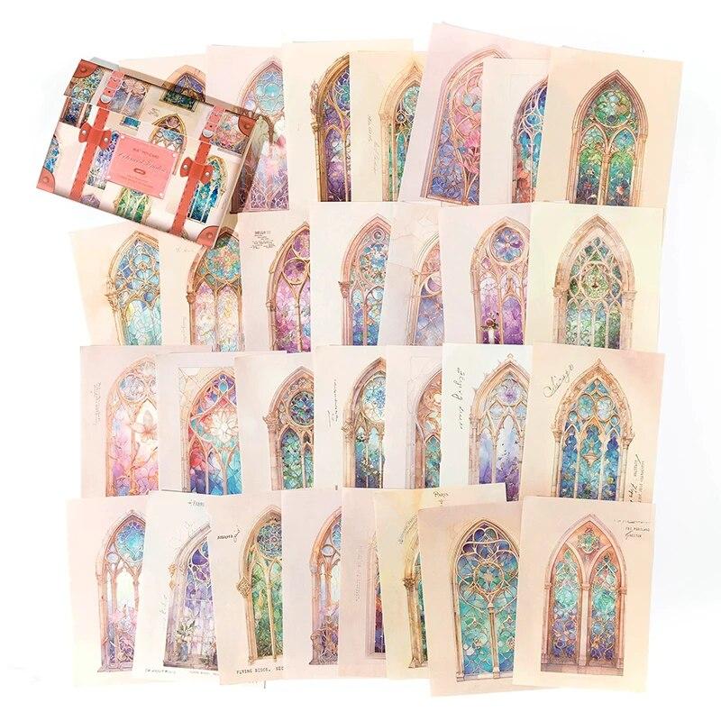 Vintage Background Paper Materials Paper Combo Kit DIY Junk Journal Collage Photo Album Decor Scrapbook Supplies