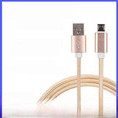 Кабель для зарядки Apple, iPhone и Android Type-C с нейлоновой оплеткой 2A