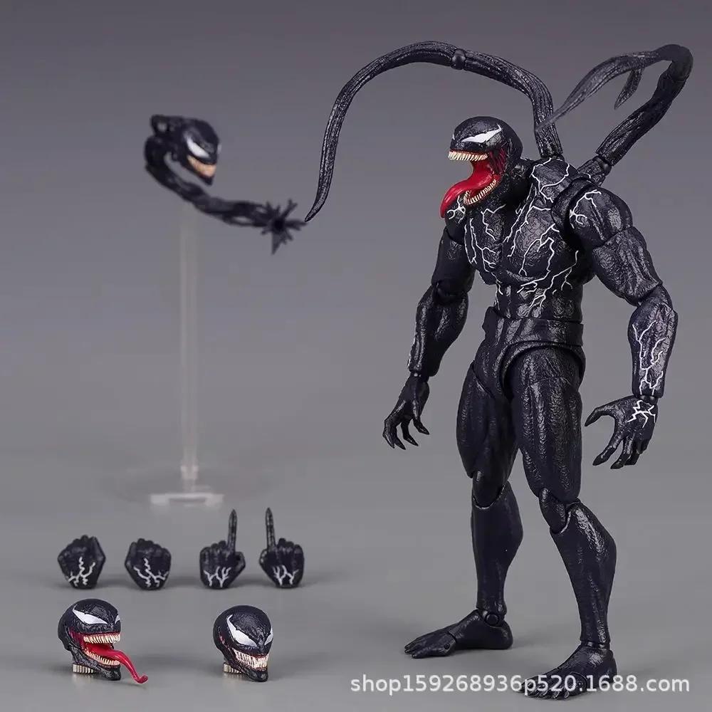 24-часовая отправка SHF Веном Последний Танец Периферия Резня Человек-паук Подвижная модель Коллекция подарков