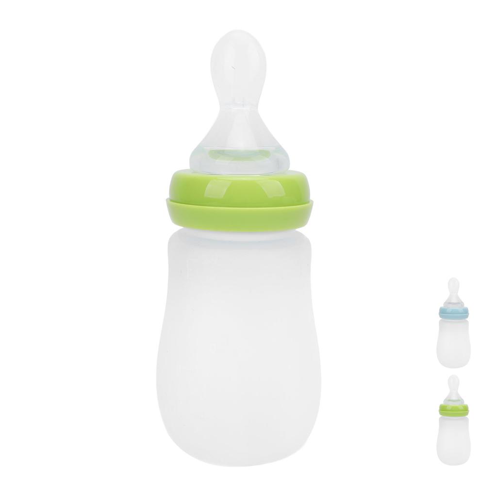 240ml Drinking Aids Feeding Cup Drink Water Soup Porridge Squeeze Controlled Feeding Bottle