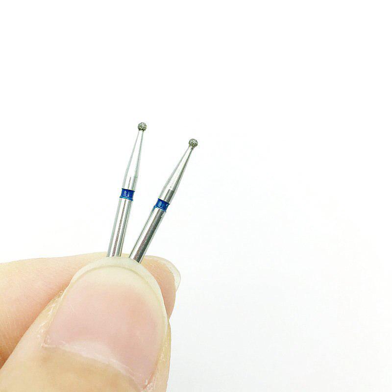 10 шт. алмазные стоматологические боры FG Dia-burs средний шарик круглый тип 1,6 м для высокоскоростного наконечника BR-45