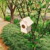 Wooden Bird Nest Hous DIY Hummingbird Cages Easy To Assemble Hanging Birdhouse  Outdoor