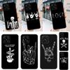 Панк-рок Чехол для Huawei P30 P60 Pro P20 P40 P50 P Smart Z Nova 5T Honor 70 50 X8 X9a Magic 5 Lite