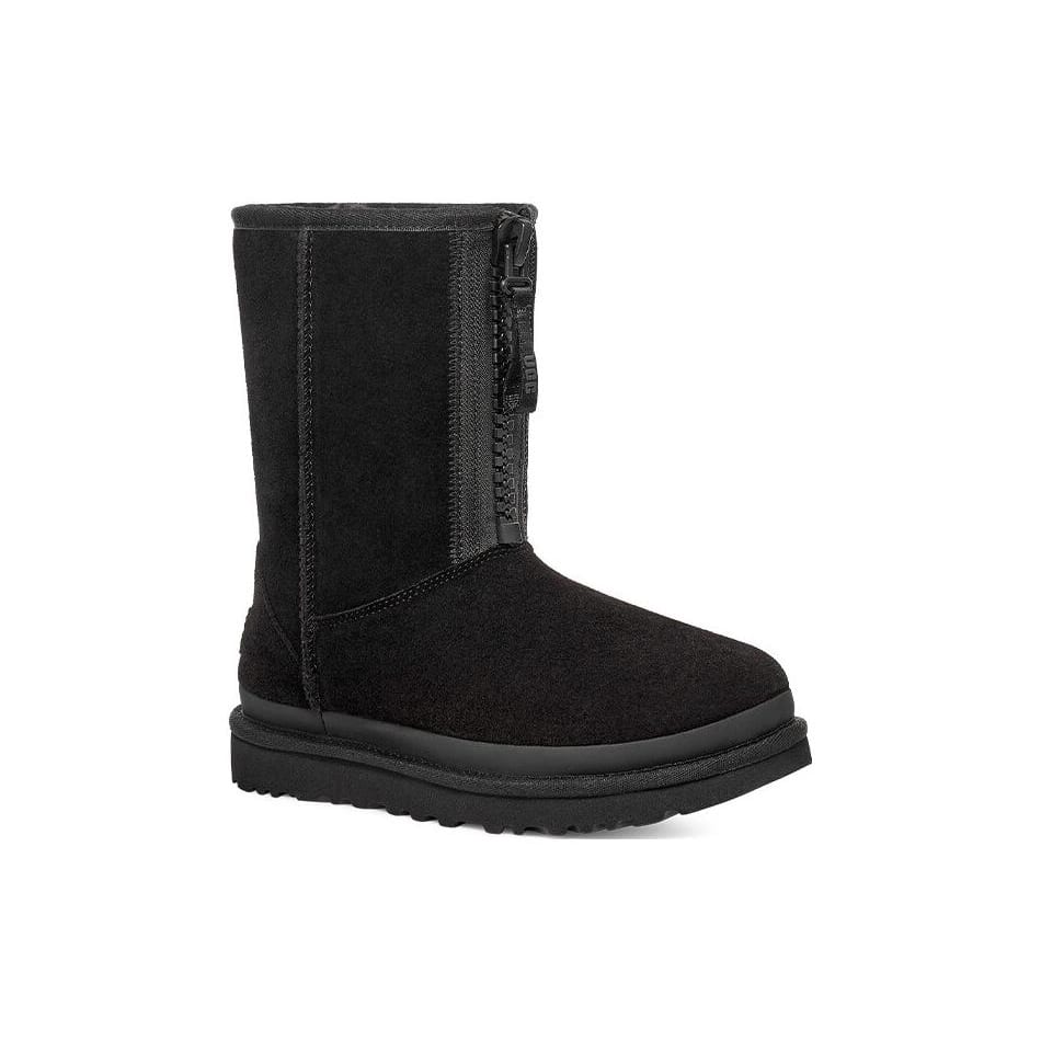 UGG Классические короткие ботинки с молнией и логотипом 'Черные' Женские 1144035-BLK