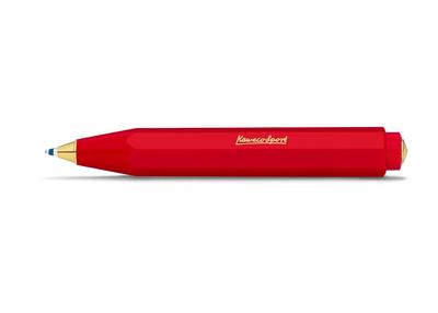 Kaweco Классическая спортивная шариковая ручка, официально импортированная, на масляной основе, красная, CSBP-RD,