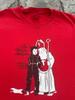 Футболка унисекс The White Stripes Devil Red Хлопок Полный размер S-5XL
