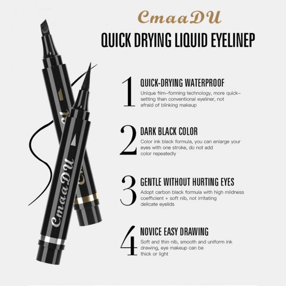 Fizz Liner Brush Pen Liner Remover Pencil Lip Line Tattoo Eyebrow Clear Removal Pen Makeup Correction Waterproof Black, 1 шт., 01 Eyeliner Remove