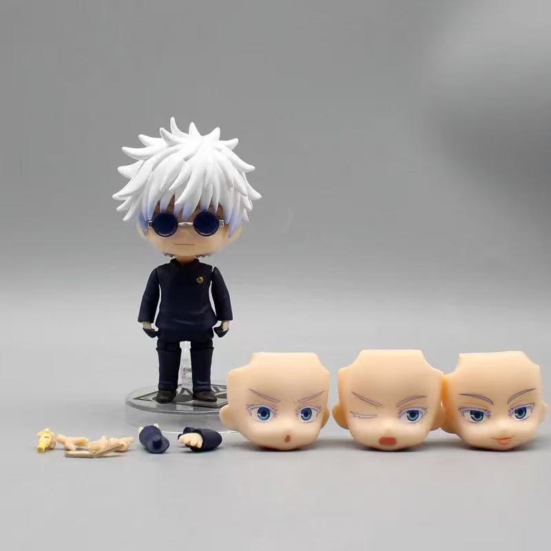 Jujutsu Kaisen Anime Figure #2205 Satoru Gojo Action Figure Q Version Gojo Model Toys PVC Collectible Doll Birthday Gifts