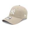 Newera Newera Кепка 9TWENTY Тканевый козырек 14561953 NER33C4056 MLB New York Yankees Бежевый Специальный заказ шляпа Kyu Twenty Newera BB Кепка Выход в свет УФ