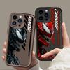 Marvel Venom Carnage Phone Case For iPhone 17 Air 16 16E 15 14 13 12 11 Pro Max X XS X S Max XR SE 2020 SE4 7 8 Silicone Cover