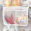 Удобная классификация подвесных отсеков Морозильник Бытовая сумка для хранения холодильника Сетчатый мешок Органайзер для холодильника