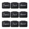 Removable Chalkboard Labels Clip On Pantry Labels Pantry Basket Labels  Pantry