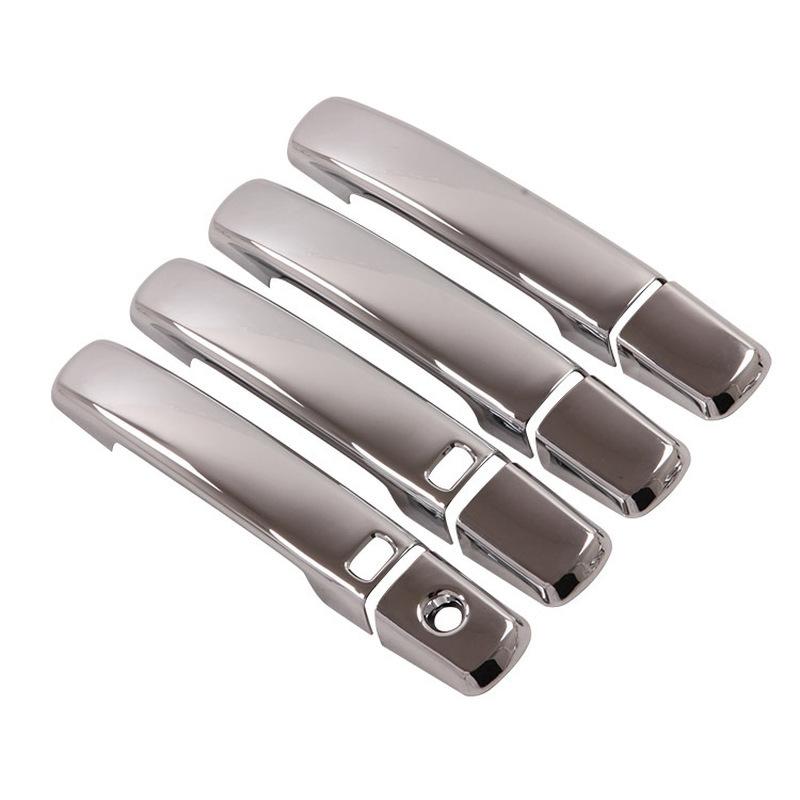 Car Decoration Door Bowl Handle Cover For Nissan Sentra B16 2007-2011 Cars Accessories Exterior Styling Carbon Fiber Chrome